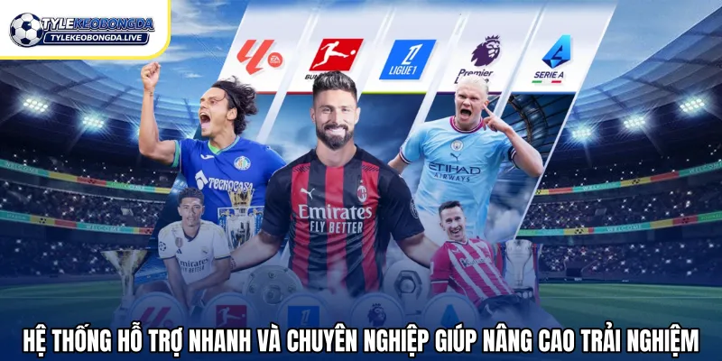 Hệ thống hỗ trợ nhanh và chuyên nghiệp giúp nâng cao trải nghiệm